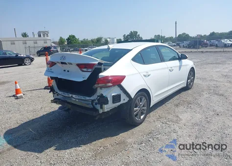 2018 Hyundai Elantra Sel from USA, damaged, VIN 5NPD84LF8JH382526
